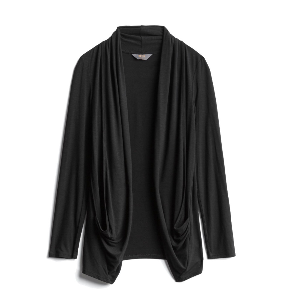 Mix by 41 Hawthorn Martina Slub Knit Open Cardigan